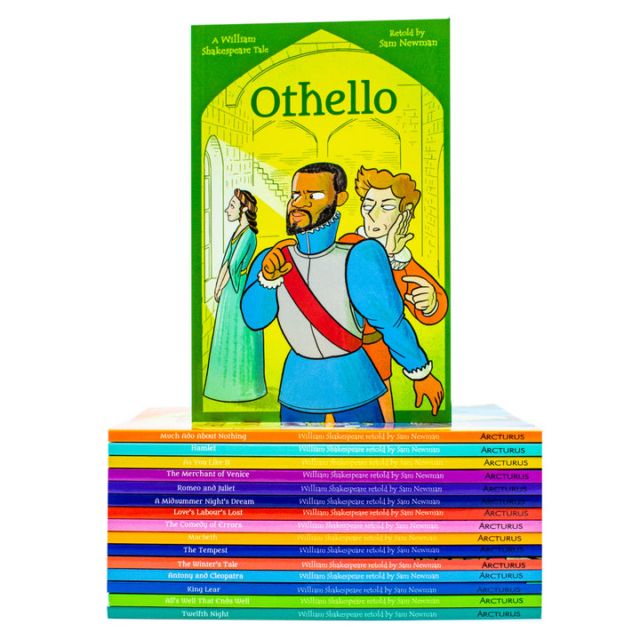 Shakespeare's Tales Retold for Children Collection 16 Books Box Set by William Shakespeare & Retold By Sam Newman