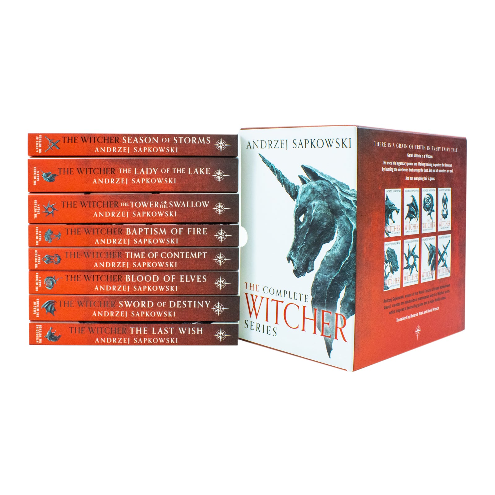 The Witcher Boxed Set 2024: The Last Wish, Sword of Destiny, Blood