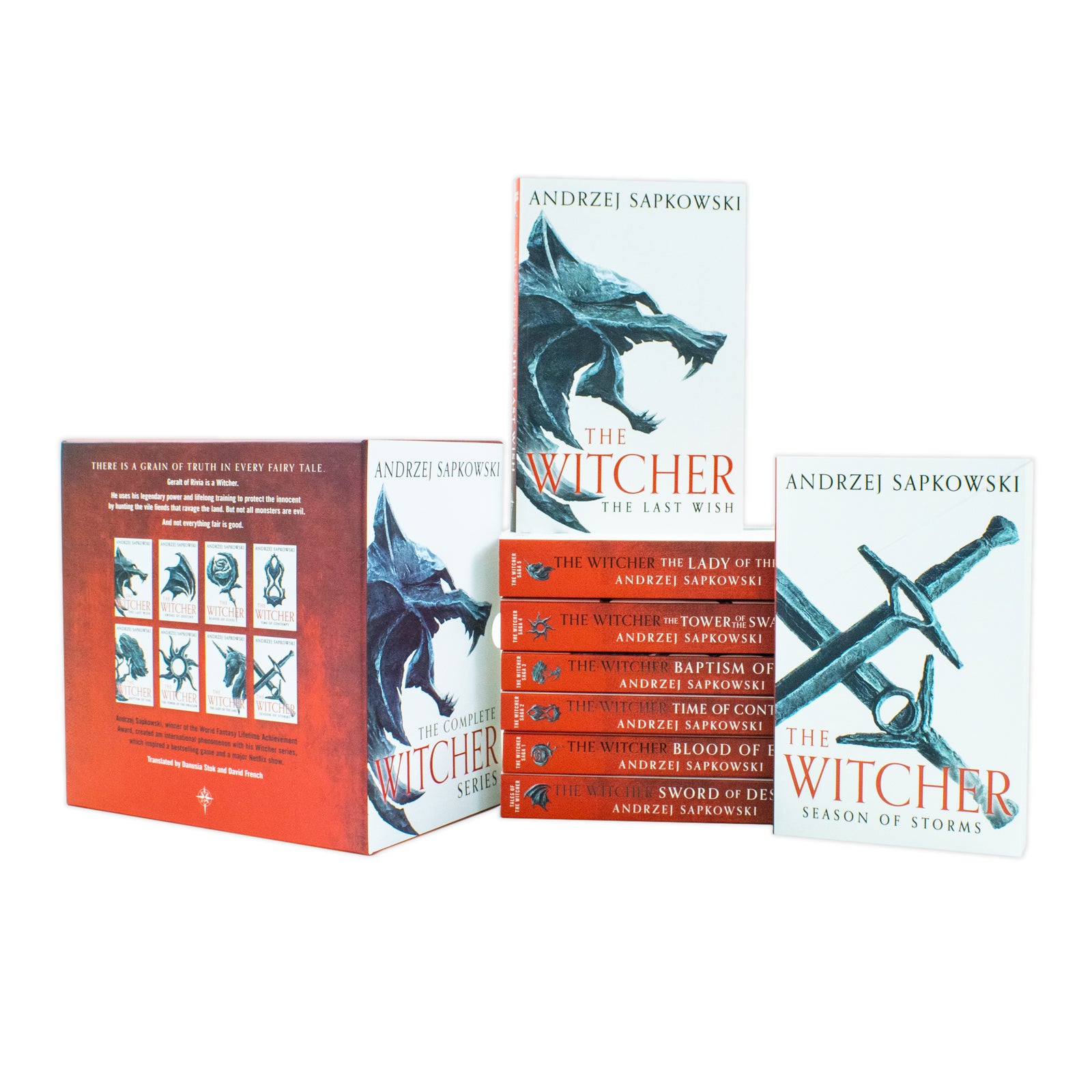 The Witcher Boxed Set 2024: The Last Wish, Sword of Destiny, Blood