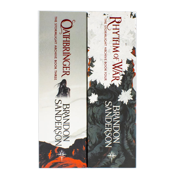 The Stormlight Archive Boxed Set Books Part Two by Brandon Sanderson (Oathbringer and Rhythm of War)
