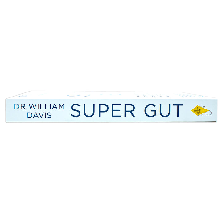 Super Gut Book by Dr. William Davis |Four-Week Plan for Gut Health,Weight Loss & Restoring Your Microbiome| Nutrition, Wellness, Diet & Healthy Living