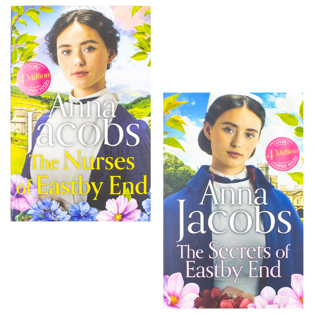 Anna Jacob 2 Book Collection Set (The Nurses Of Eastby End, The Secrets Of Eastby End) | Paperback