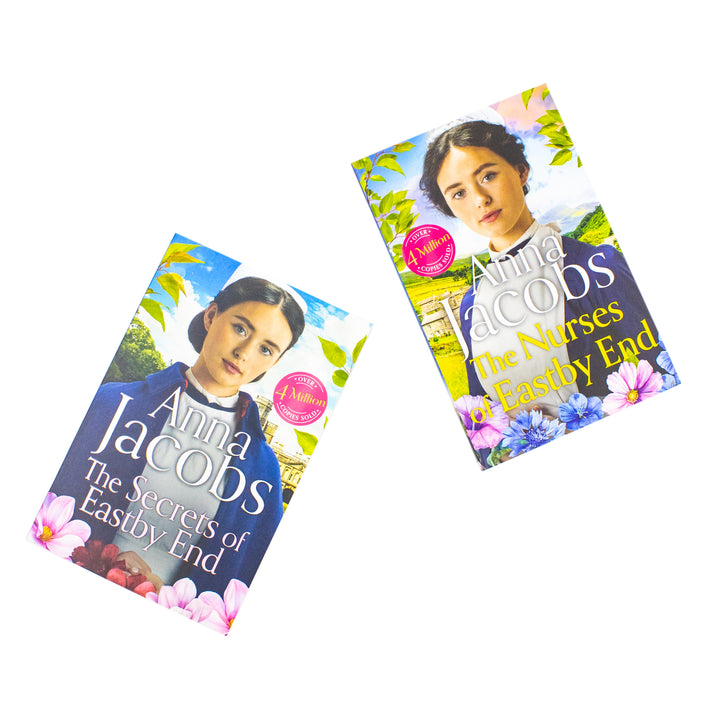 Anna Jacob 2 Book Collection Set (The Nurses Of Eastby End, The Secrets Of Eastby End) | Paperback