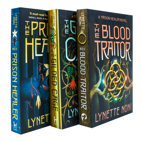 The Prison Healer 3-Book Set by Lynette Noni | YA Fantasy Adventure & Suspense Series – Includes The Prison Healer, Gilded Cage & The Blood Traitor