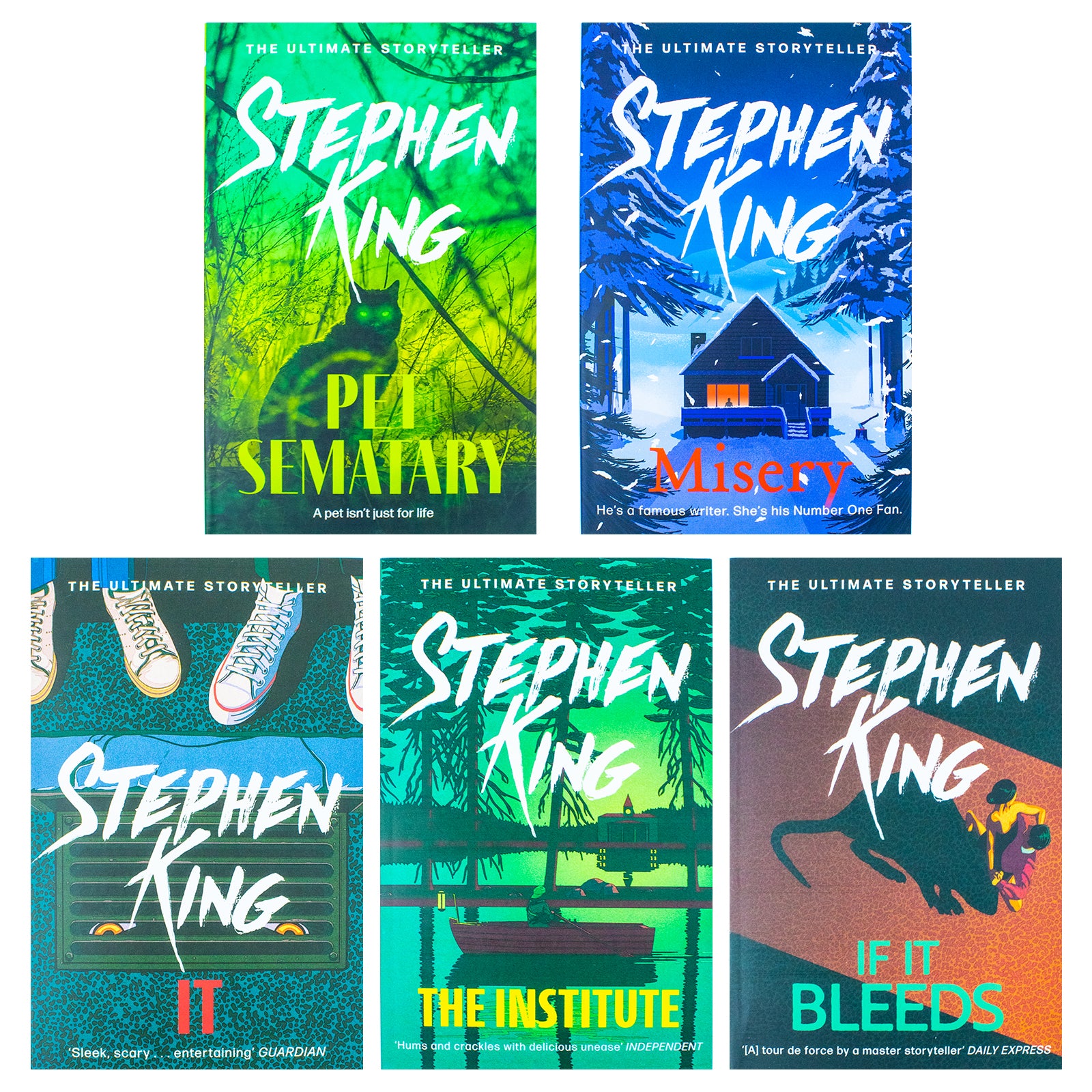 Stephen King 5 Book Collection for 12+ Years - Horror Classics
