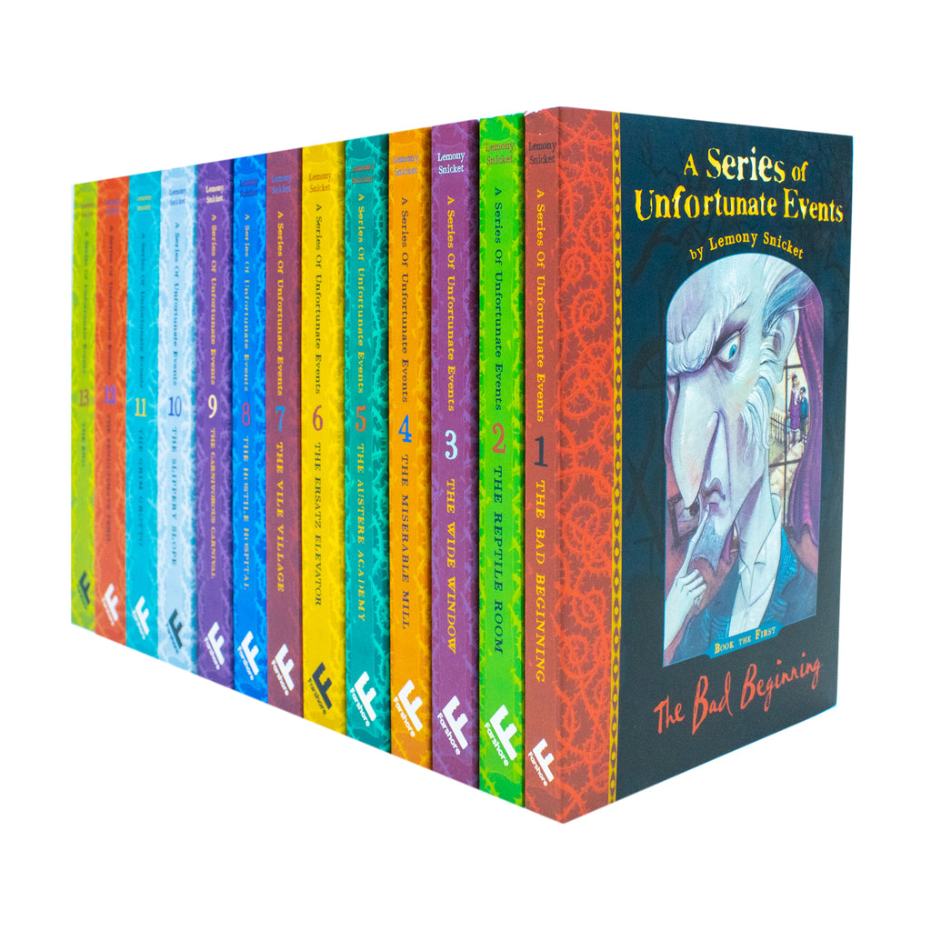 A Series of Unfortunate Events: Lemony Snicket's 13 Books For Kids A Series of Unfortunate Events: Lemony Snicket's 13 Books For Kids