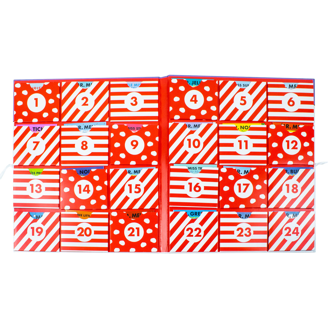 Mr. Men & Little Miss Christmas Advent Calendar - 24 Fun Holiday Stories for Kids Ages 3+ in Paperback
