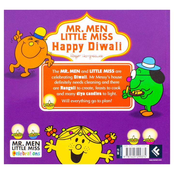 Mr. Men Little Miss Happy Diwali: The Perfect Children's Diwali gift for Young Fans of the Classic Children's Illustrated Series (Mr. Men and Little Miss Picture Books)