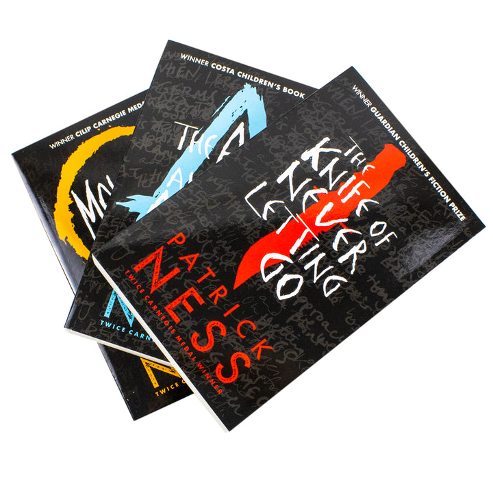 Patrick Ness Chaos Walking series 3 Books Set Collection, The Ask And The Answer