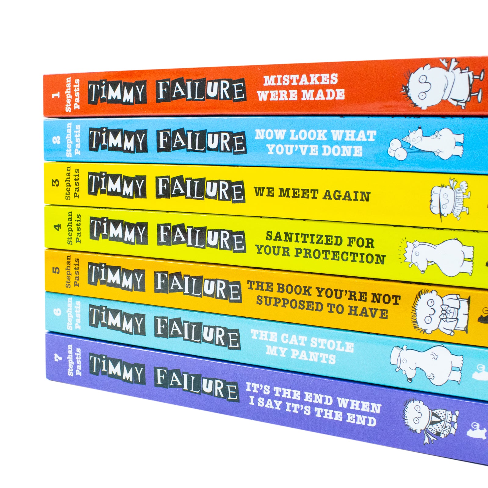 Timmy Failure's Finally Great Boxed Set 7 Books Collection Series