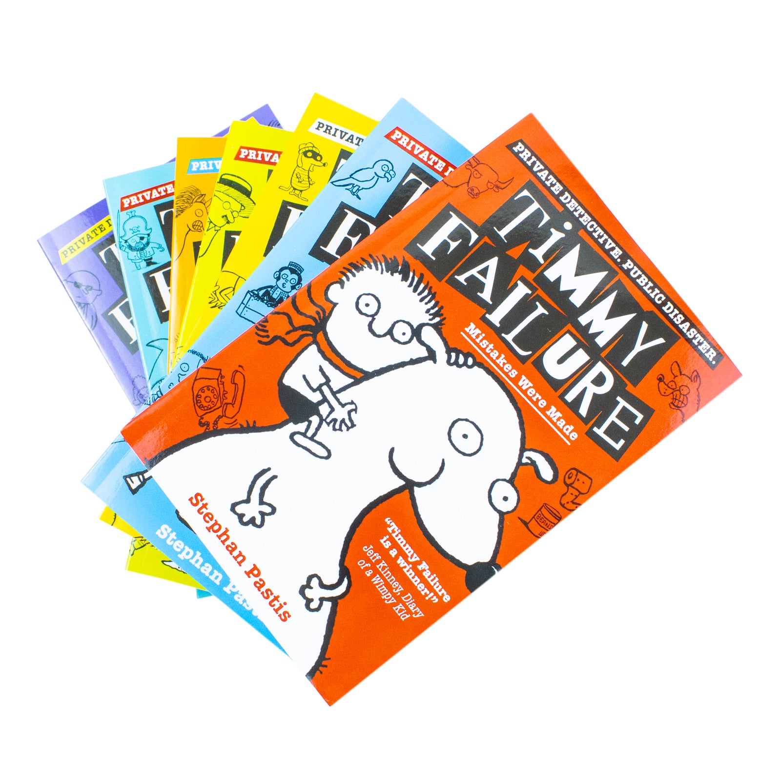 洋書　英語　児童書　Timmy Failure 全7巻セット Timmy Failure Kids Complete Collection Box Set (Books 1-7