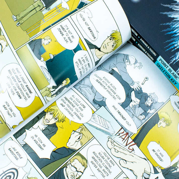 Alex Rider Graphic Novel 7 Book Children's Set by Anthony Johnston – Action-Packed Illustrated Adventure Series for Young Readers | Exciting Thrillers