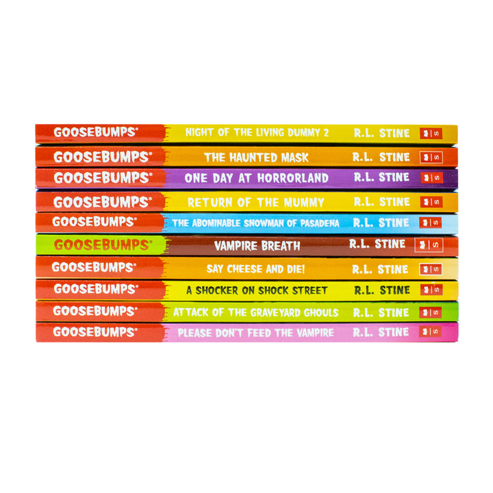Goosebumps Classic Series 2 – 10 Book Set by R.L. Stine | Spooky Kids Horror Stories, Scary Tales, Thrillers & Fiction for Young Readers Age 8+