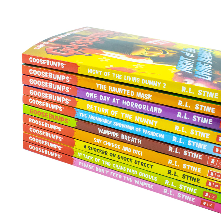 Goosebumps Classic Series 2 – 10 Book Set by R.L. Stine | Spooky Kids Horror Stories, Scary Tales, Thrillers & Fiction for Young Readers Age 8+