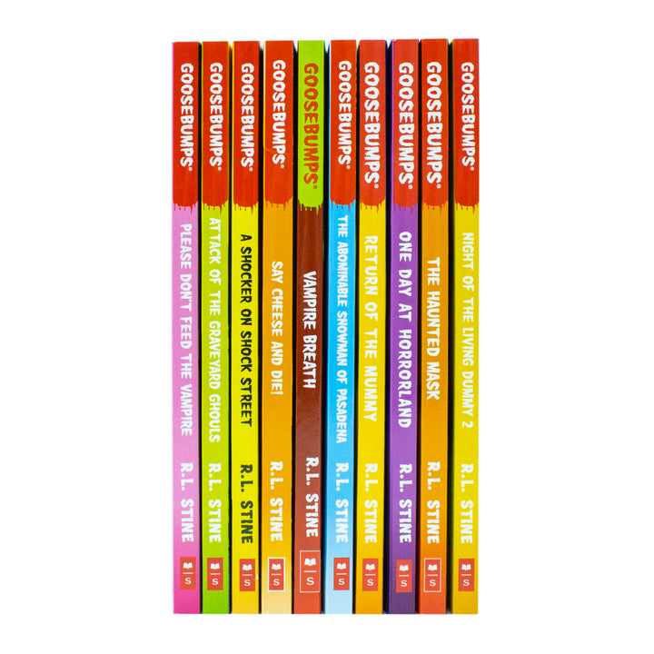 Goosebumps Classic Series 2 – 10 Book Set by R.L. Stine | Spooky Kids Horror Stories, Scary Tales, Thrillers & Fiction for Young Readers Age 8+