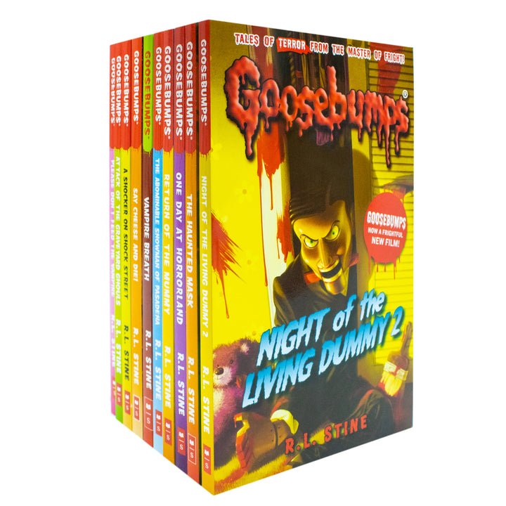 Goosebumps Classic Series 2 – 10 Book Set by R.L. Stine | Spooky Kids Horror Stories, Scary Tales, Thrillers & Fiction for Young Readers Age 8+