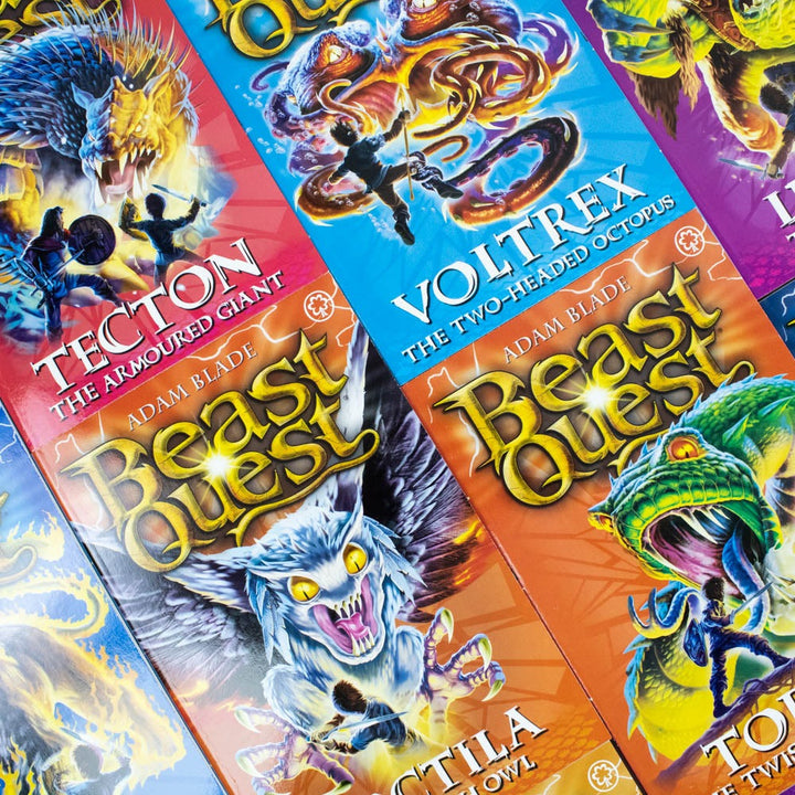 Beast Quest Ultimate MEGA Collection Sets (Series 1-10) 60 Books Collection