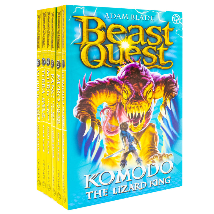 Beast Quest (Series 6) 6 Books Set Collection Adam Blade