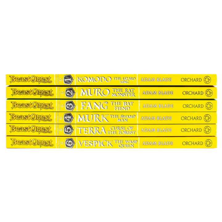 Beast Quest (Series 6) 6 Books Set Collection Adam Blade