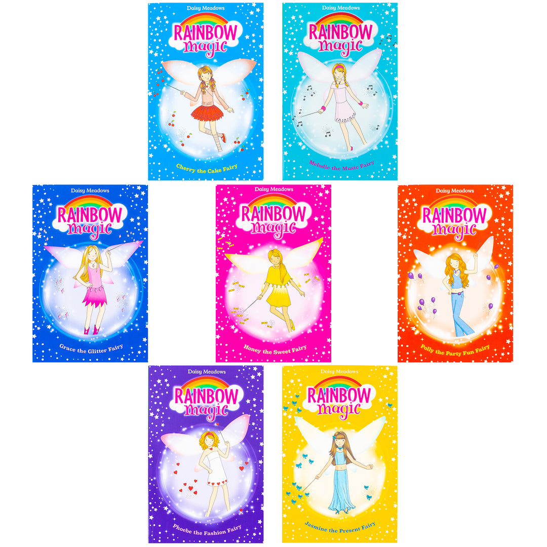 Rainbow Magic Party Collection 21-Book Set 3 Series– Fairy Tales for Kids Filled with Fun, Fantasy, and Adventure