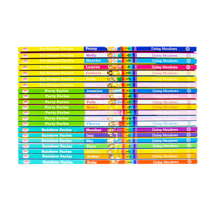 Rainbow Magic Party Collection 21-Book Set 3 Series– Fairy Tales for Kids Filled with Fun, Fantasy, and Adventure