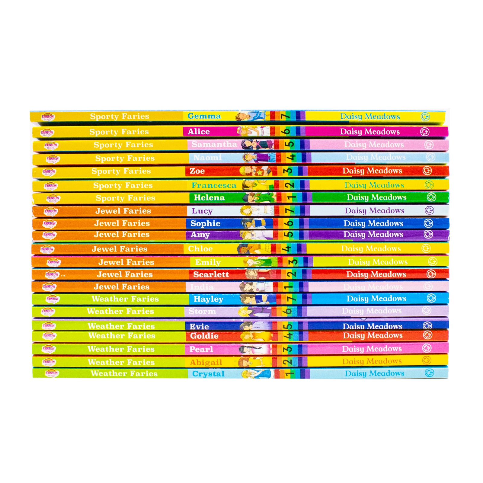 Rainbow Magic 21 Books Set Collection - Fun Fairy Tales for Kids
