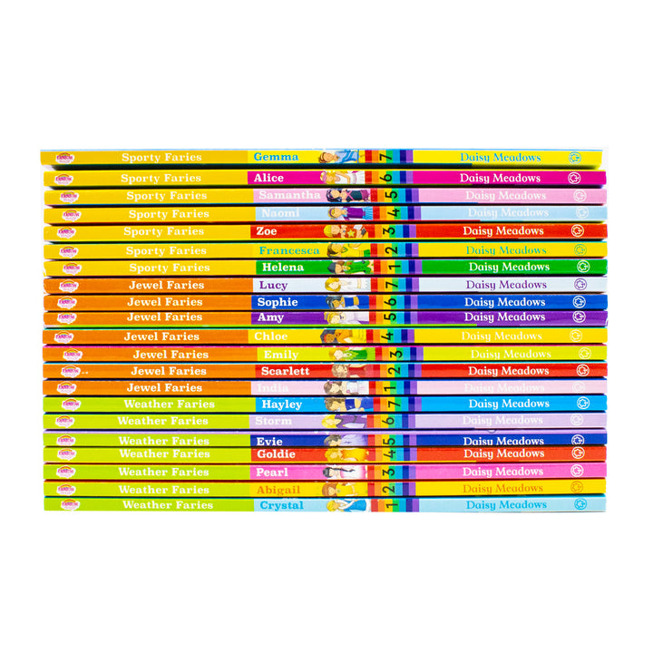 Rainbow Magic The Magical Adventure Collection 21-Book Set Including 3 Series– Sporty, Jewel & Weather Fairies | Magical Early Chapter Books for Girls Ages 5–9 | Fun, Collectible Reading Series