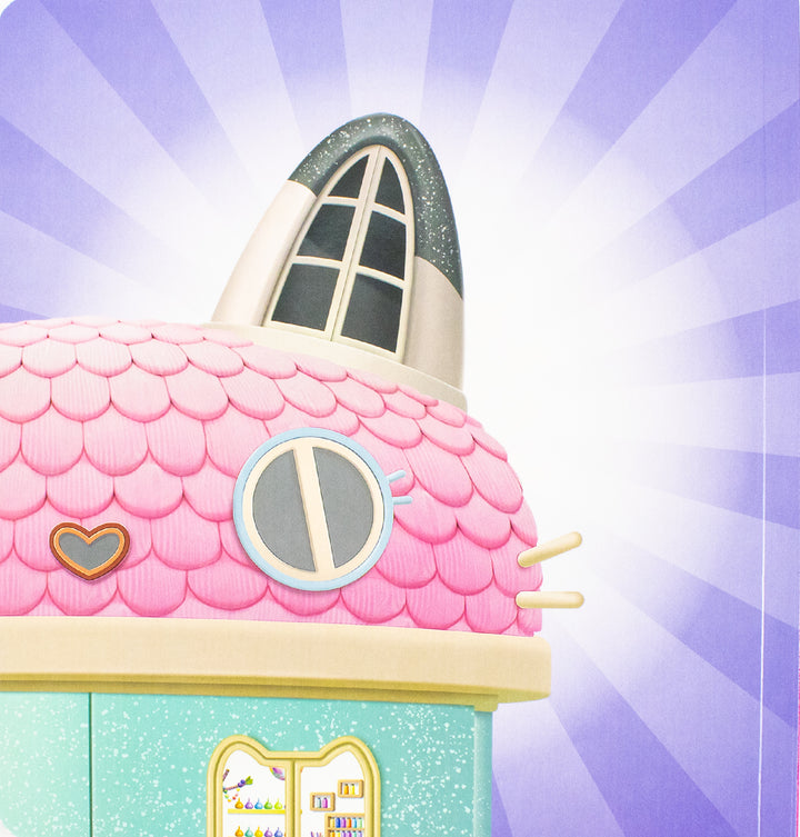 Gabby’s Dollhouse Hide-and-Seek 4 Books Collection Set - In Baby Box’s Craft Room, MerCat’s Spa, DJ Catnip’s Music Room and In Cakey Cat’s Kitchen | Board book