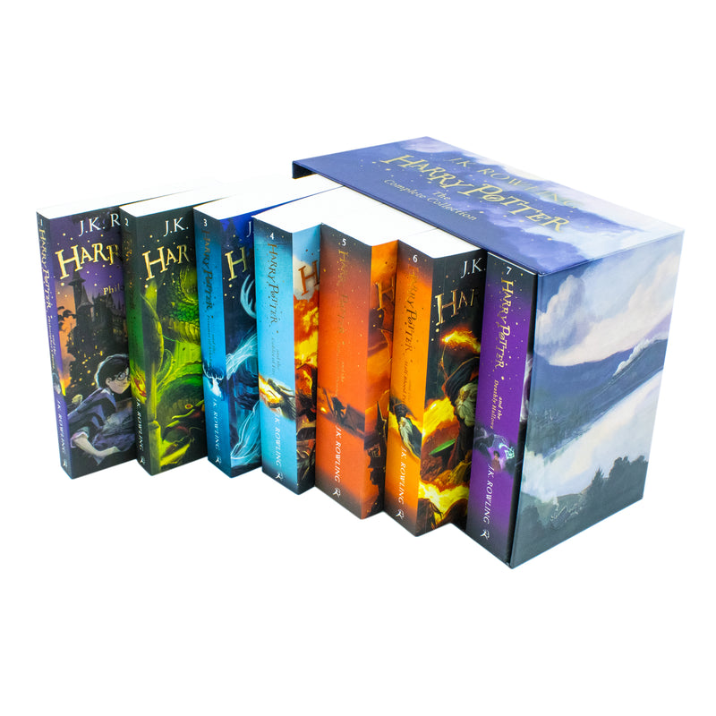 Harry Potter Books Box Set Collection by J K Rowling Paperback