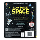 Usborne Lift-the-Flap Look Inside: Space by Rob Lloyd Jones, Fun STEM Astronomy Book for Kids- Explore Planets, Rockets, Stars & the Universe