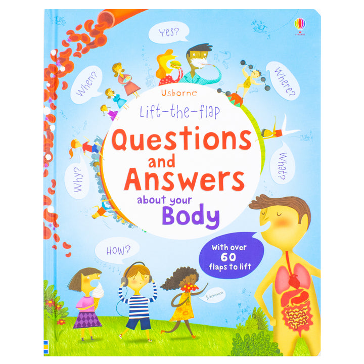 Lift the Flap Questions and Answers about your Body (Usborne Lift-the-Flap-Books): 1 (Questions and Answers) | Hardcover