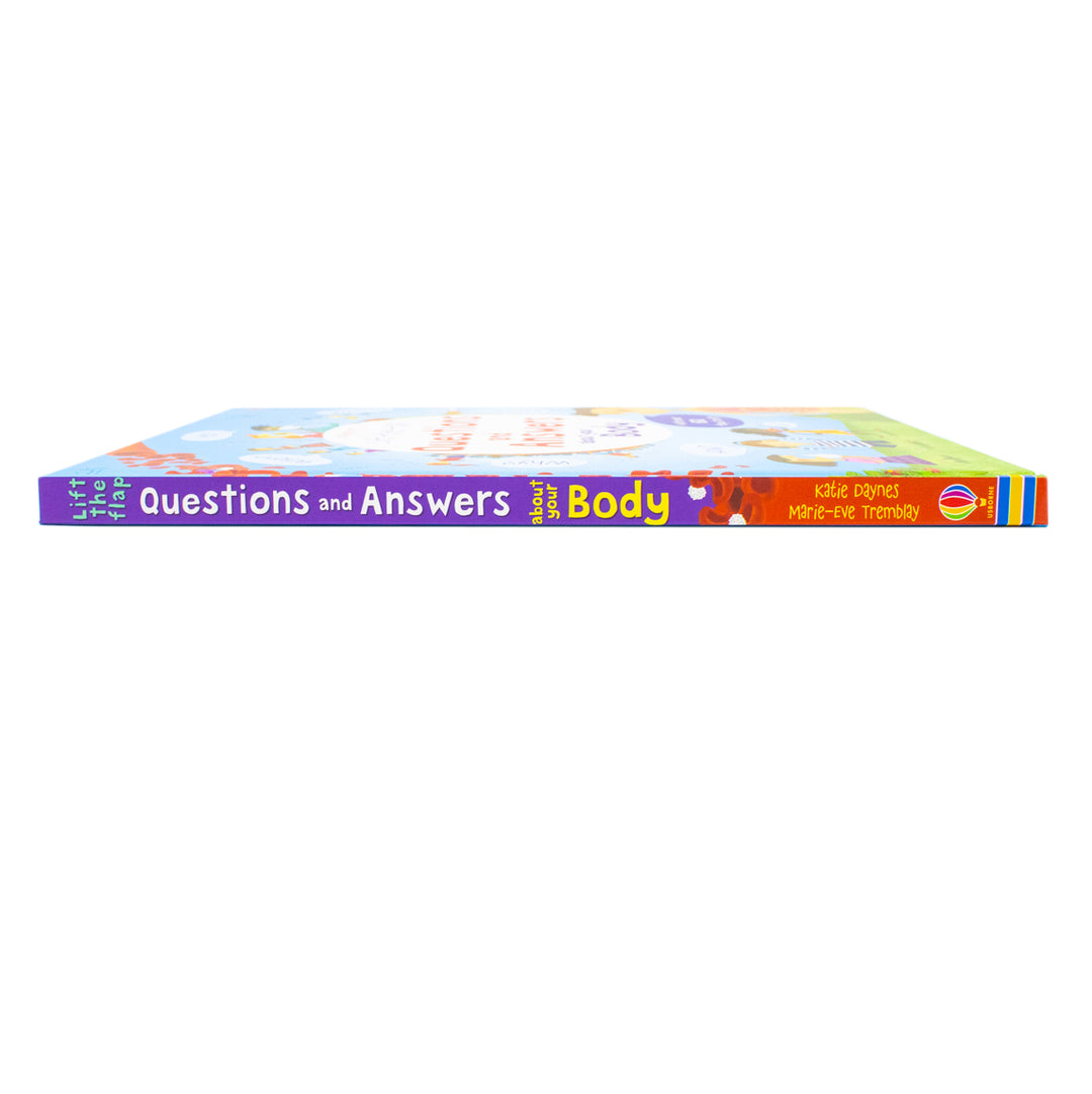 Lift the Flap Questions and Answers about your Body (Usborne Lift-the-Flap-Books): 1 (Questions and Answers) | Hardcover