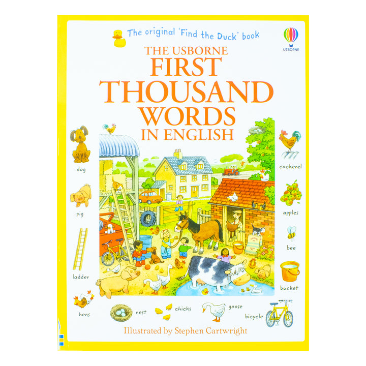 Usborne First Thousand Words In English Children Book By Heather Amery