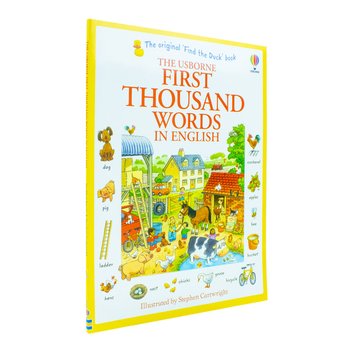 Usborne First Thousand Words In English Children Book By Heather Amery
