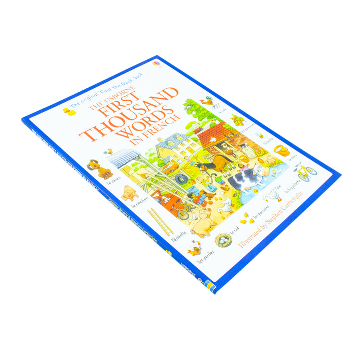 Usborne My First Thousand Words in French Book - Illustrated picture and word book