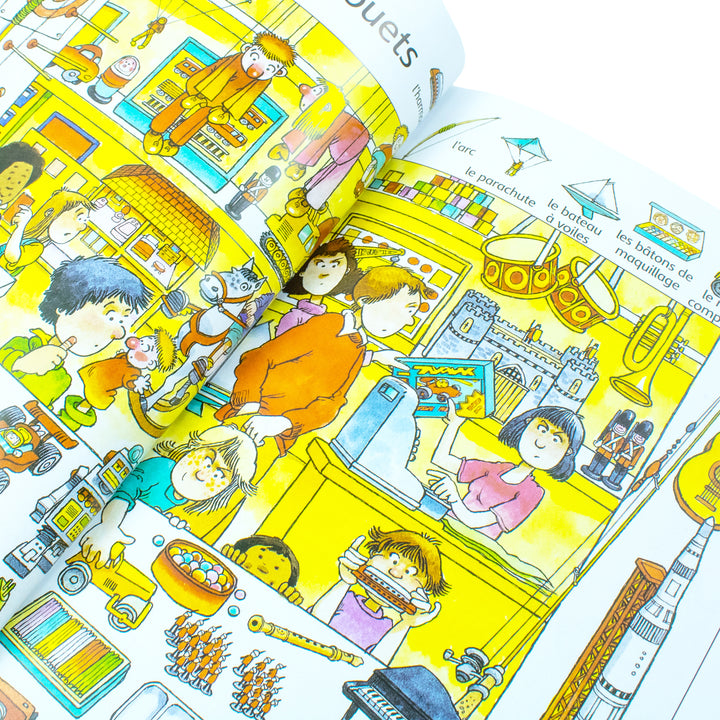 Usborne My First Thousand Words in French Book - Illustrated picture and word book