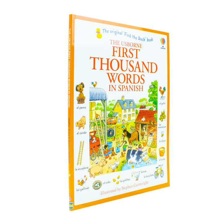 Explore the first thousand words in Spanish with this engaging Paperback book for children aged 5 and up from Usborne Publishing.
