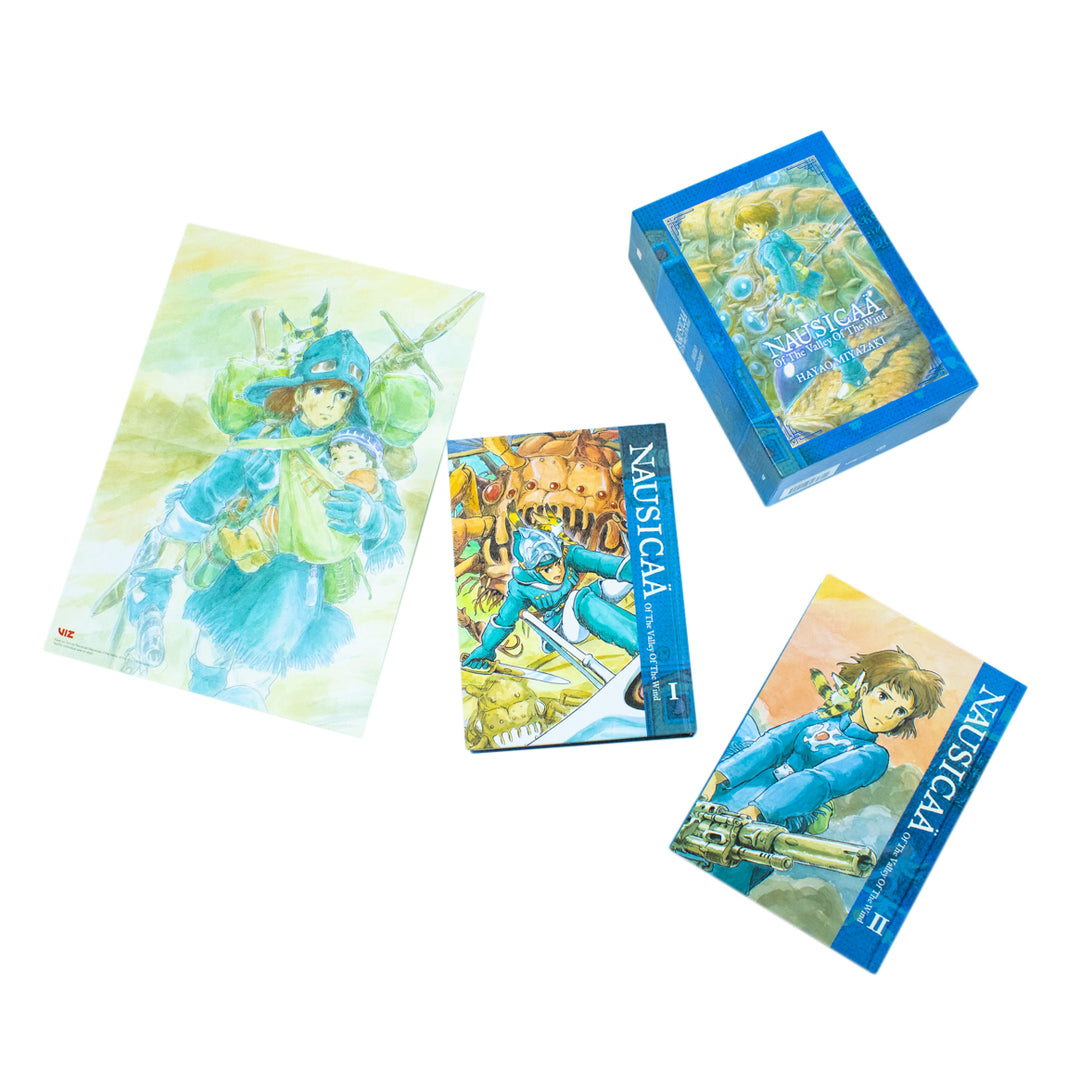 Nausicaa of the Valley of the Wind Box Set|2-Book Graphic Novel Collection| Epic Fantasy Manga, Adventure, Fiction, Comics & Youth Reading (VIZ Media)