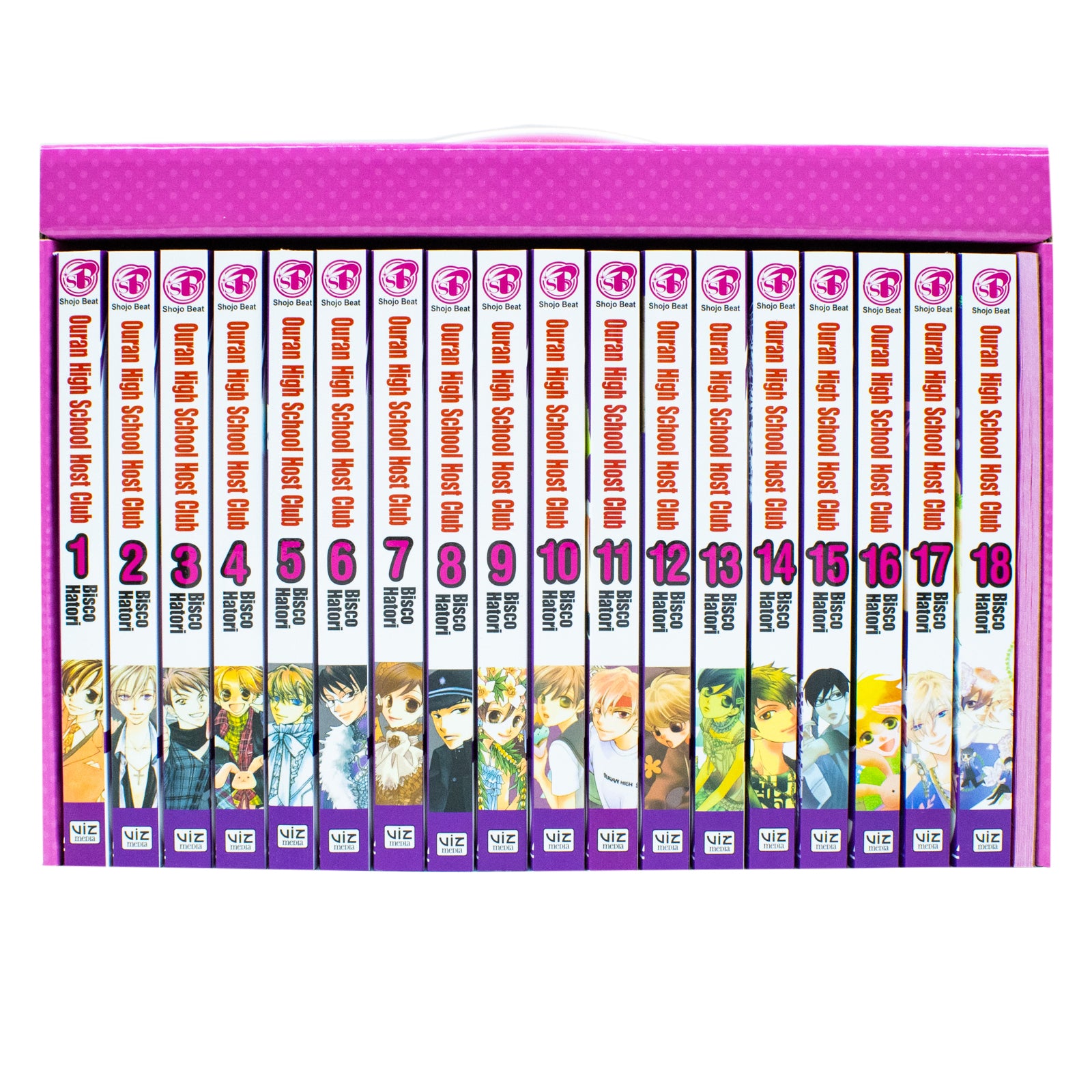 Ouran High School Host Club Box Set by Bisco Hatori 18 Books Collectio