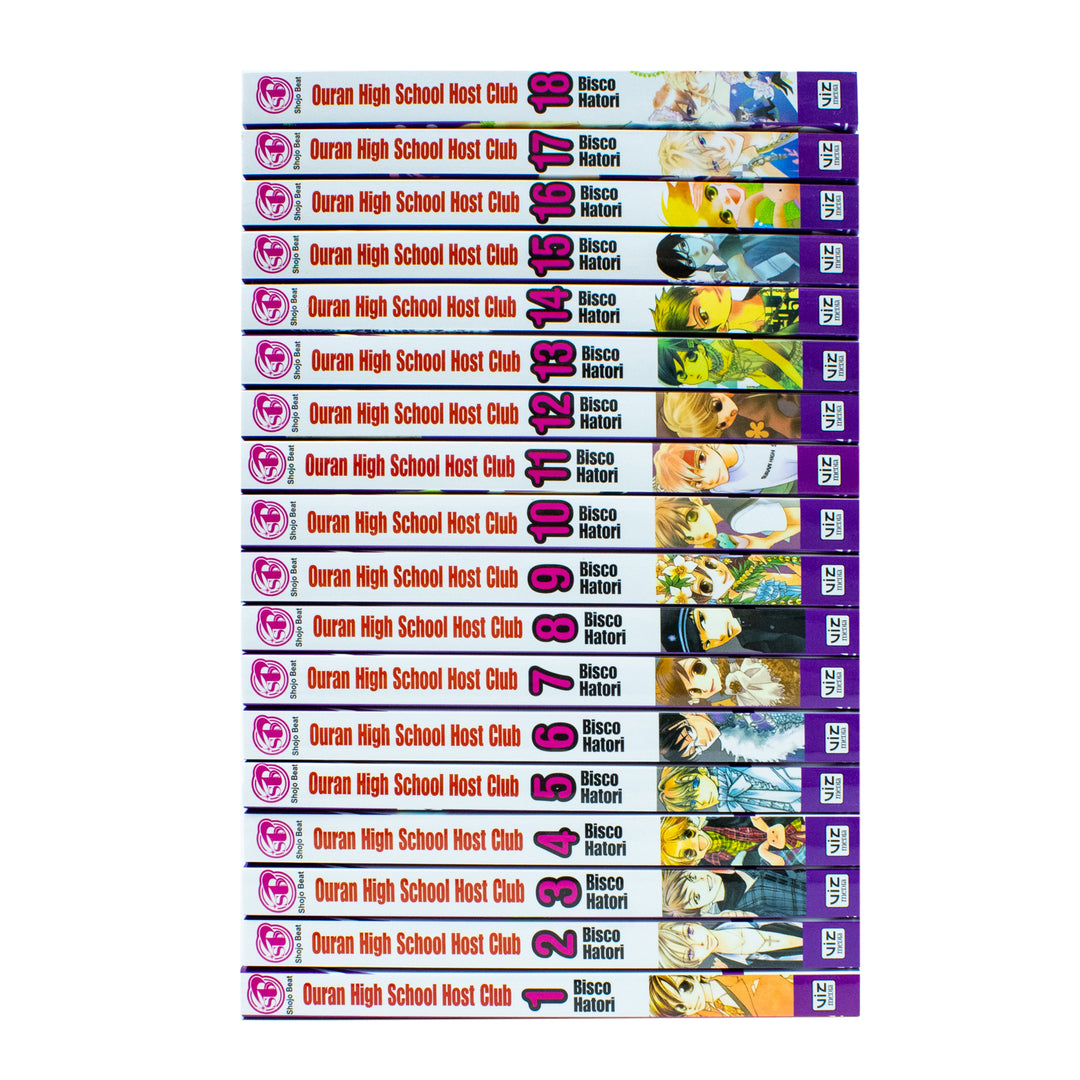 Ouran High School Host Club Box Set by Bisco Hatori 18 Books Collection Set
