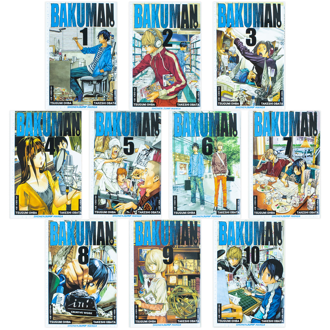 Bakuman Box Set Manga Volumes 1-20 Collection Pack, Double sided poster