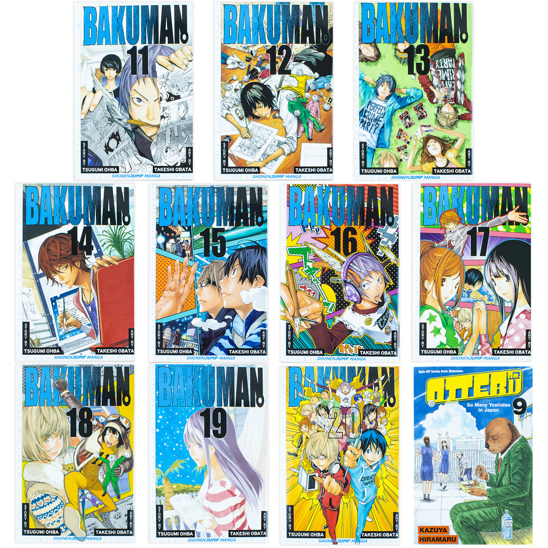 Bakuman Box Set Manga Volumes 1-20 Collection Pack, Double sided poster