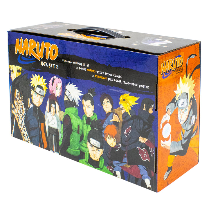 Naruto Box Set 2 Volumes 28-48 Book Set Collection Kishimoto, Masashi