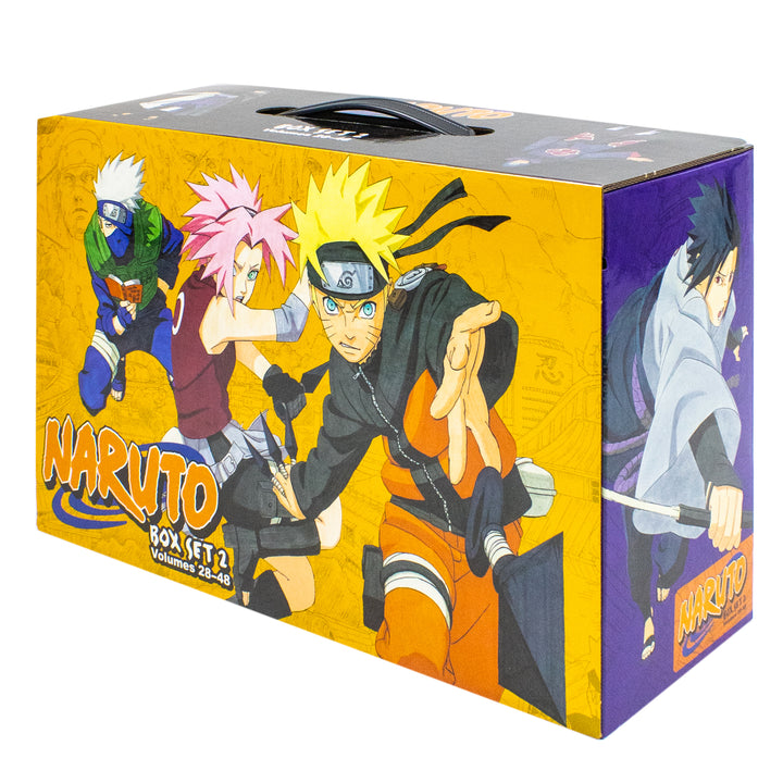 Naruto Box Set 2 Volumes 28-48 Book Set Collection Kishimoto, Masashi