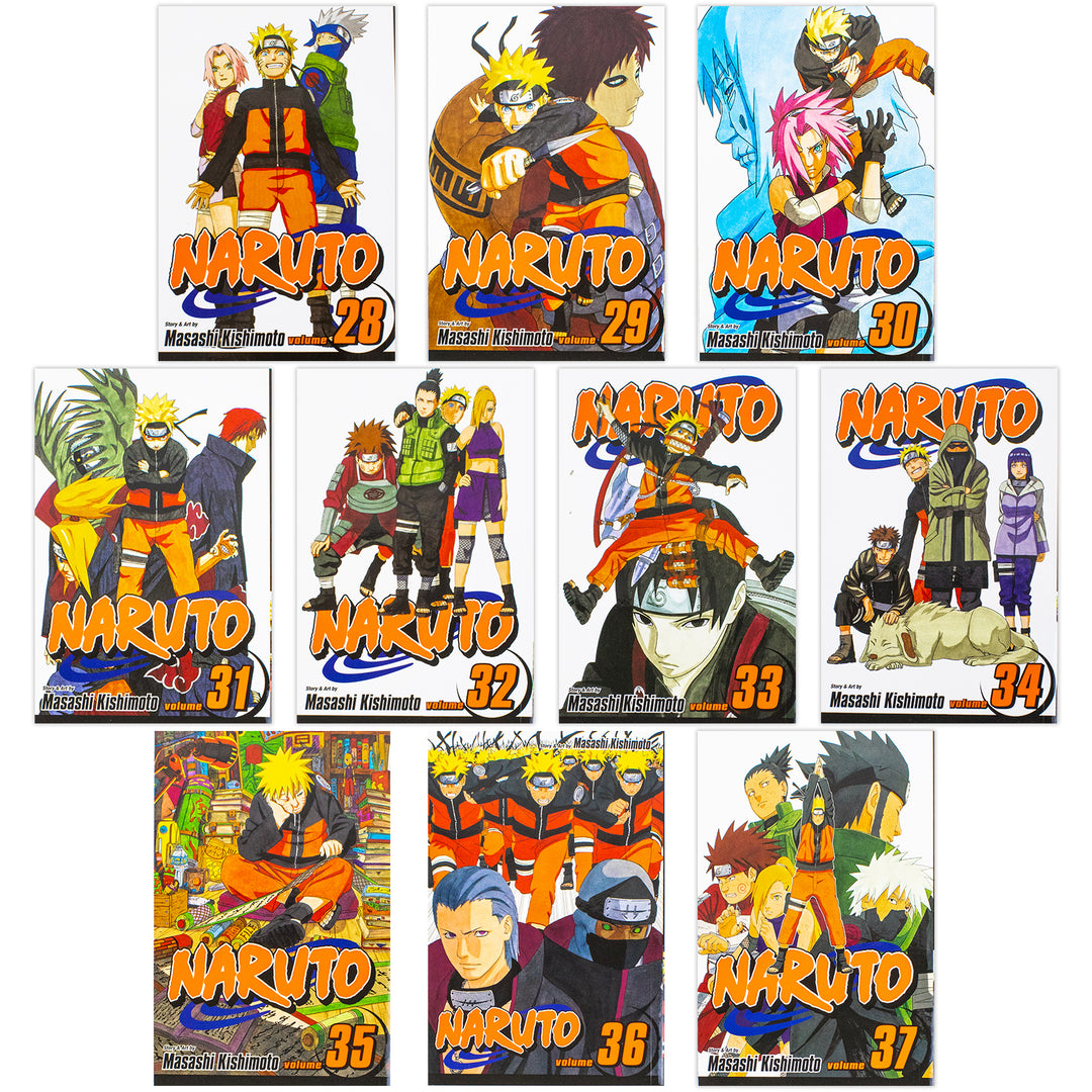 Naruto Box Set 2 Volumes 28-48 Book Set Collection Kishimoto, Masashi