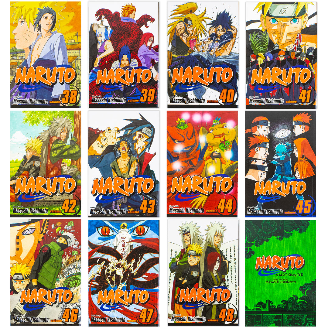 Naruto Box Set 2 Volumes 28-48 Book Set Collection Kishimoto, Masashi