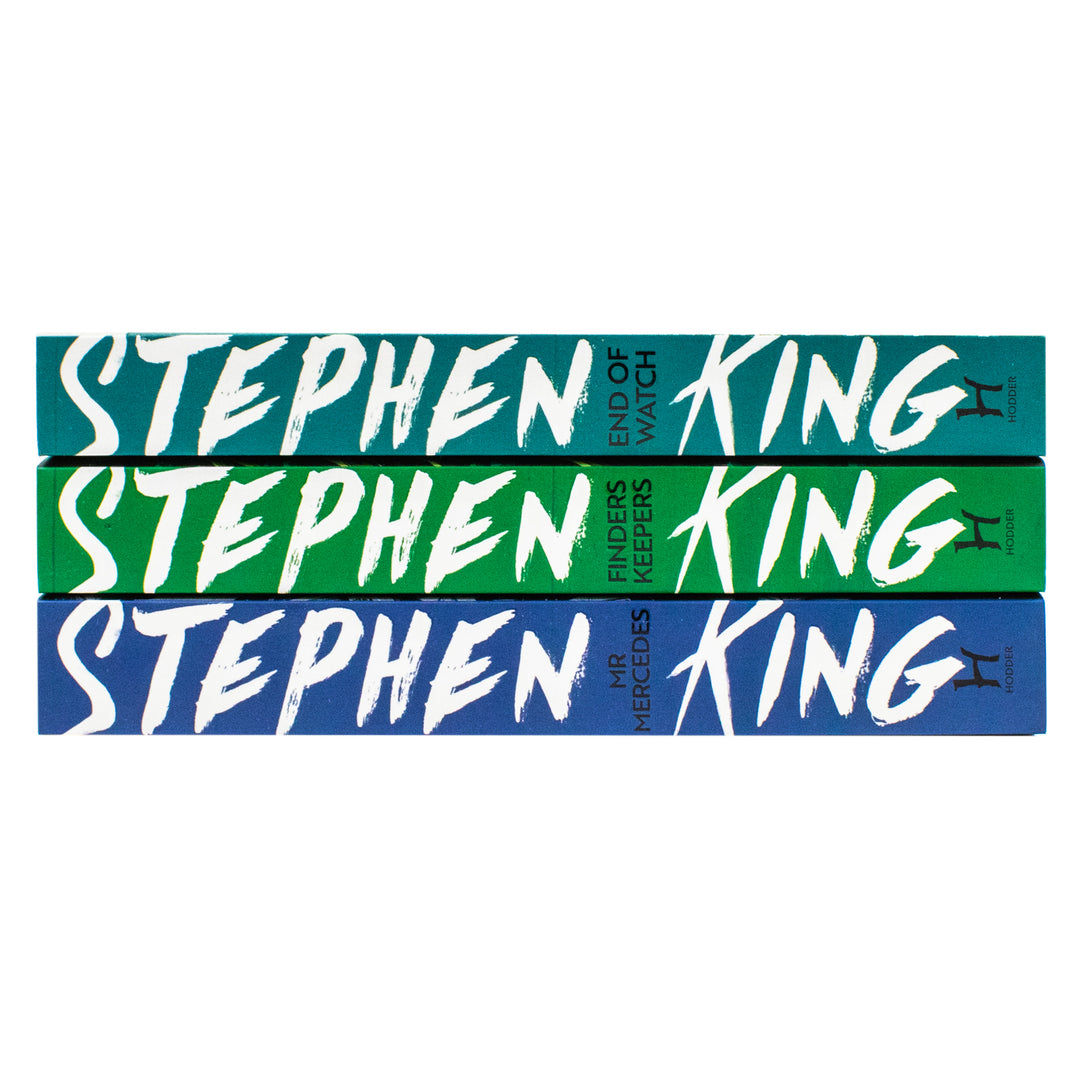 The Bill Hodges Trilogy Stephen King 3 Books Collection Set Mr Mercedes, Finders