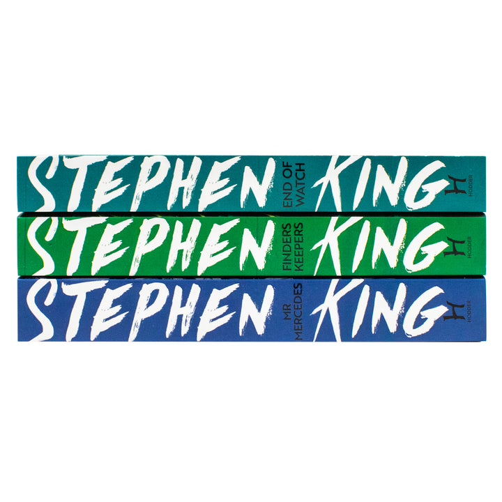 The Bill Hodges Trilogy Stephen King 3 Books Collection Set Mr Mercedes, Finders