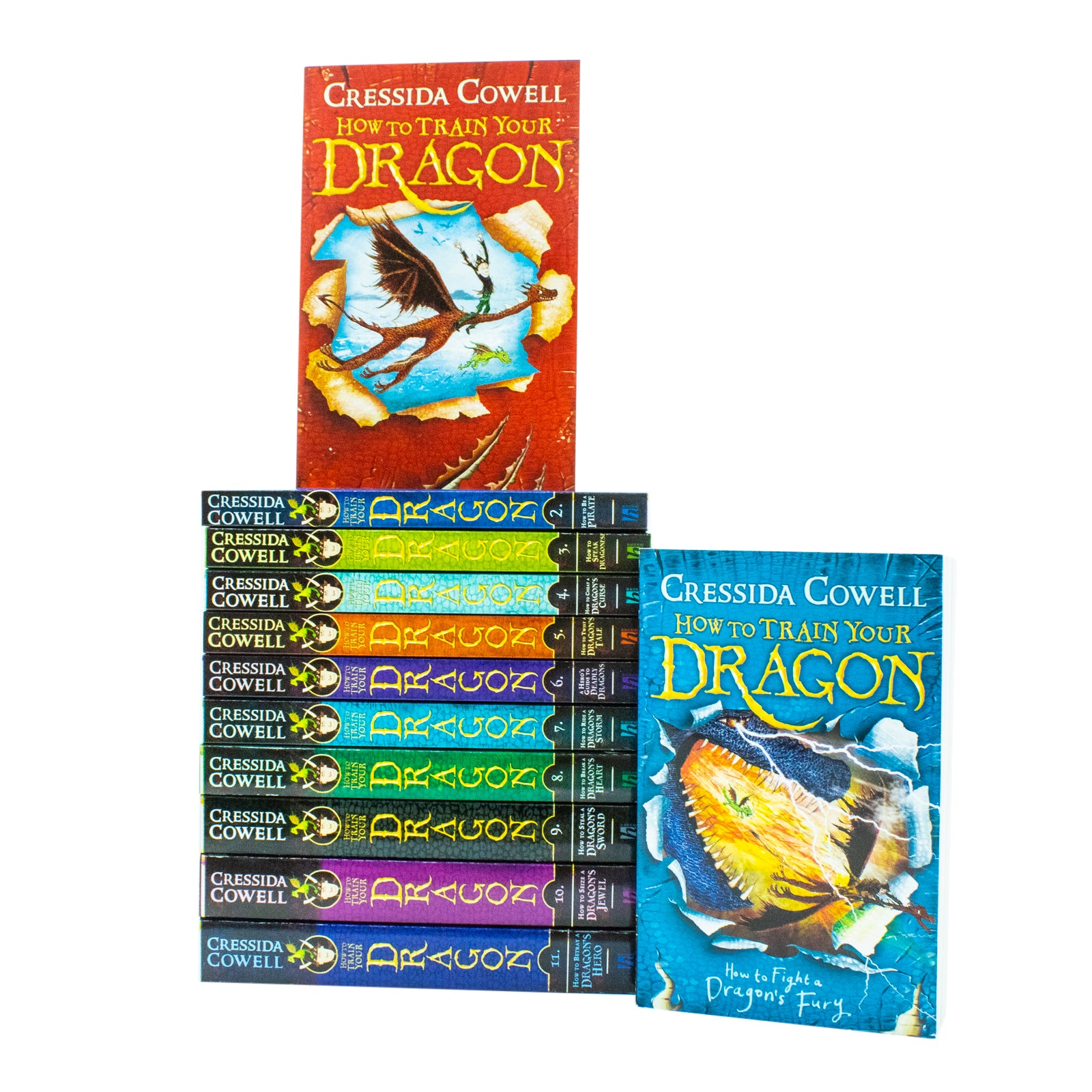 How to Train Your Dragon 12 Books Collection Set By Cressida