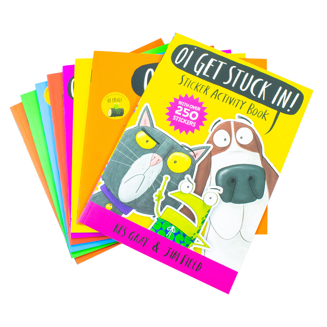 Oi Frog and Friends 8 Books Collection Set By Kes Gray (Oi Aardvark.Oi Puppies, Oi Dog, Quick Quack Quentin, Oi Cat, Oi Frog, Oi Duck-Billed Platypus , Oi Get Stuck In)